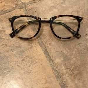 Warby Parker Moriarty tortoiseshell frames